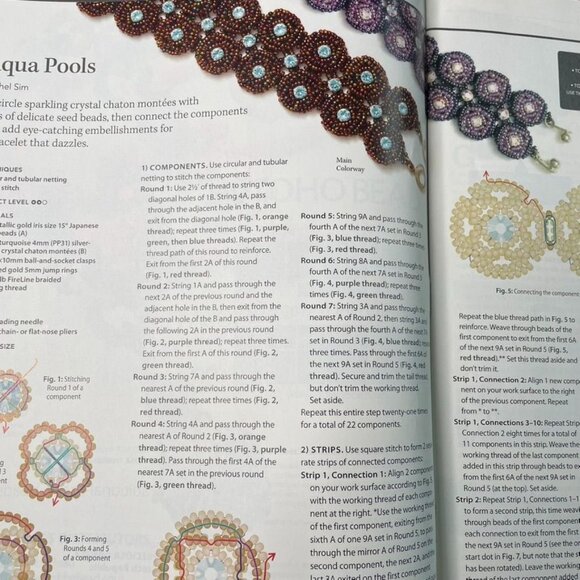 Beadwork Magazine Jewelry Crafting Book u Aug Sept 2017 Vol 20  No 5 - Picture 6 of 8